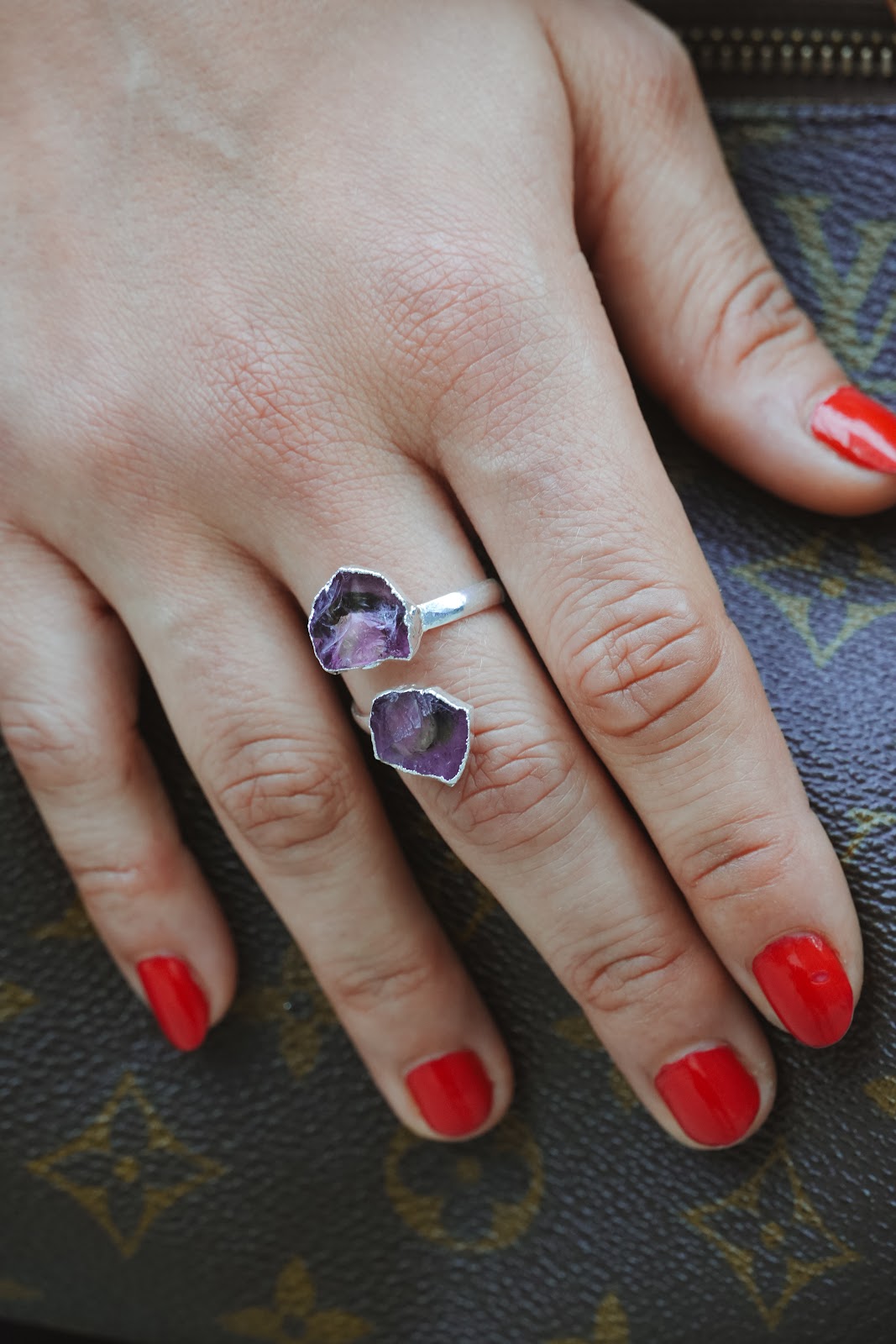 Jobim Rings - Silver Amethyst