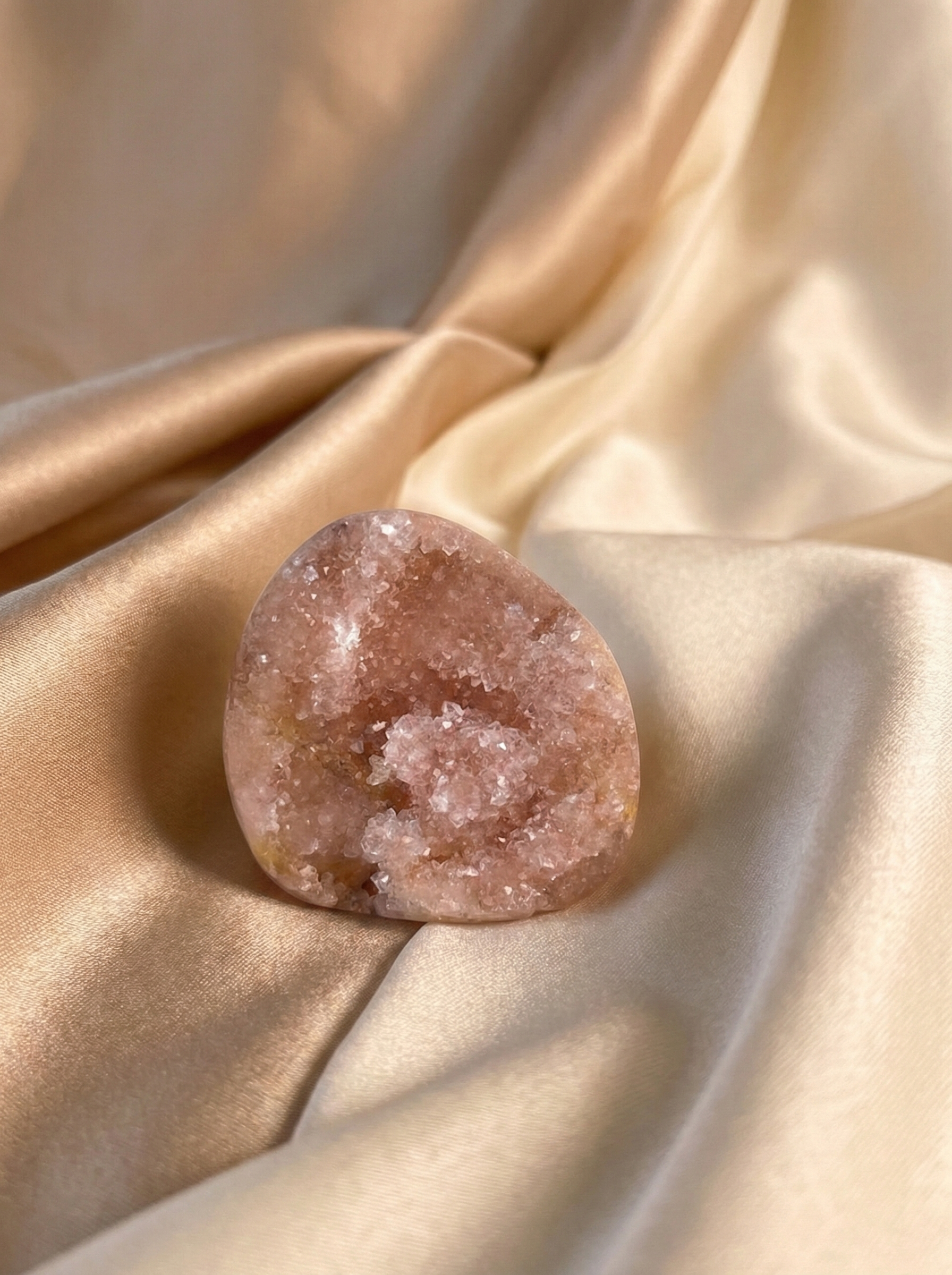 Pink Druzy Amethyst