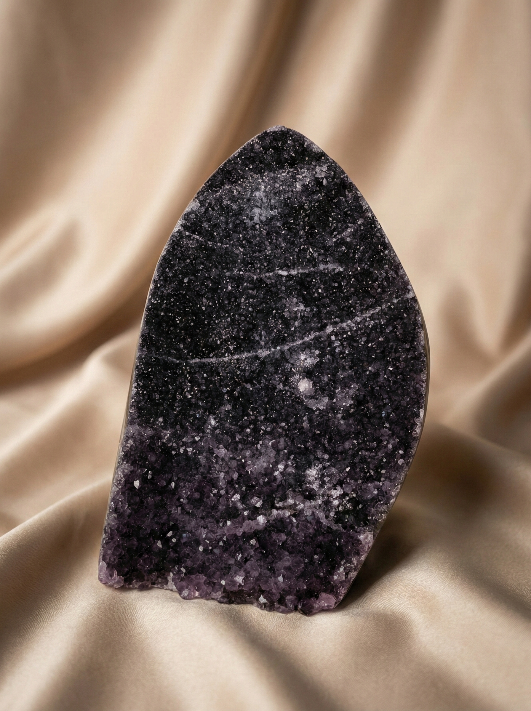 Black and Purple Amethyst