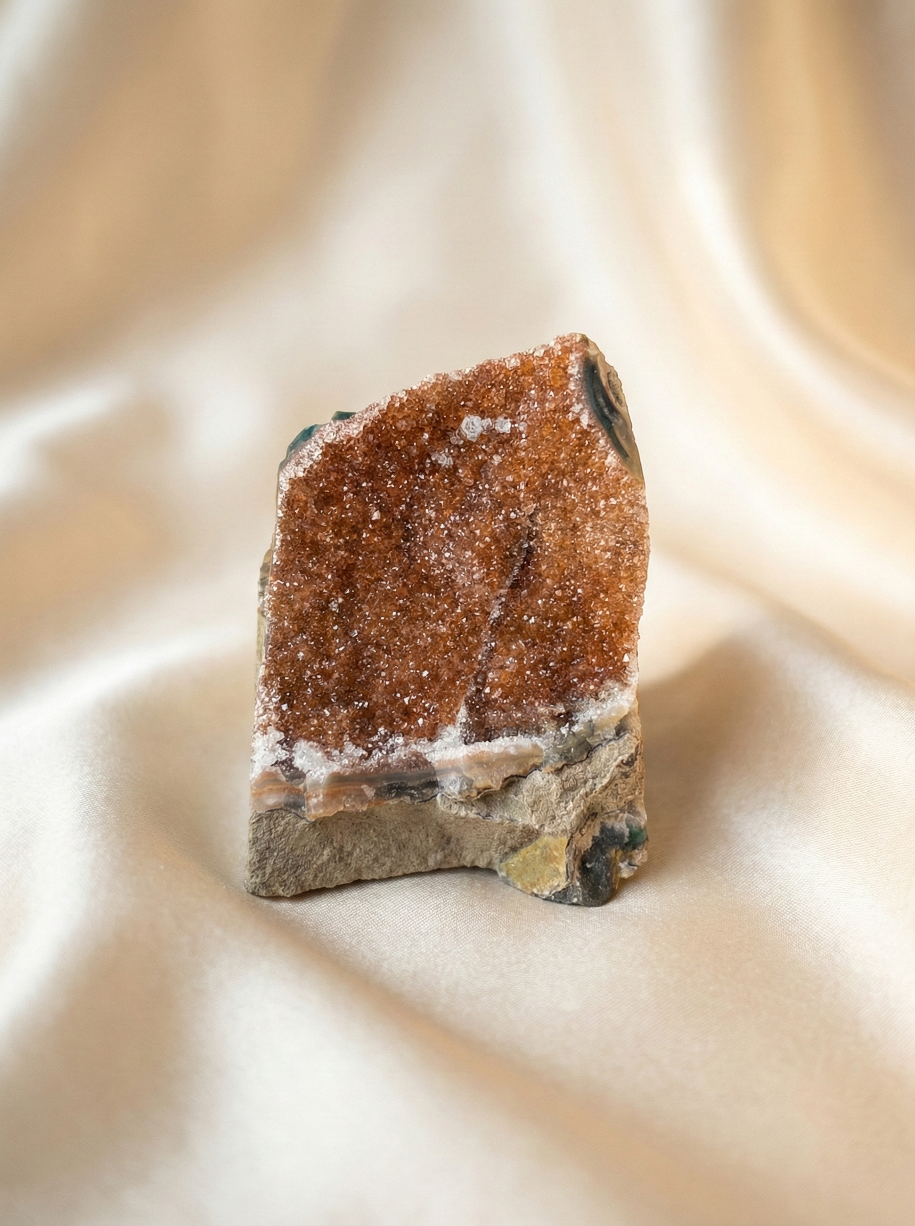 Orange/Brown Amethyst